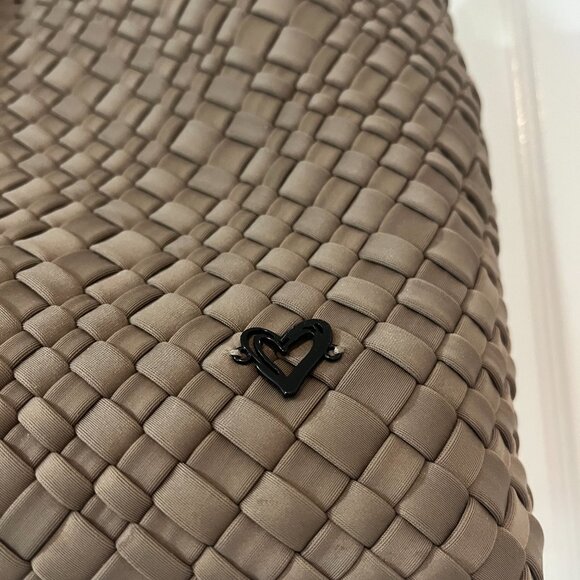 Prene Love Large Woven Tote - Buff Color - Excellent Condition - Picture 7 of 8